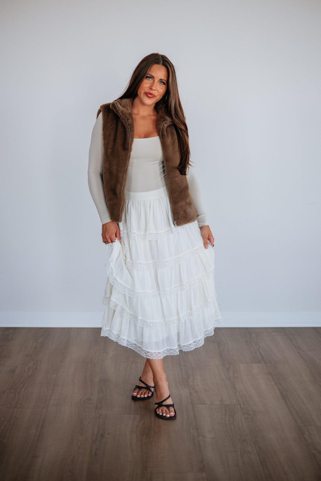 Tawna Fur Vest