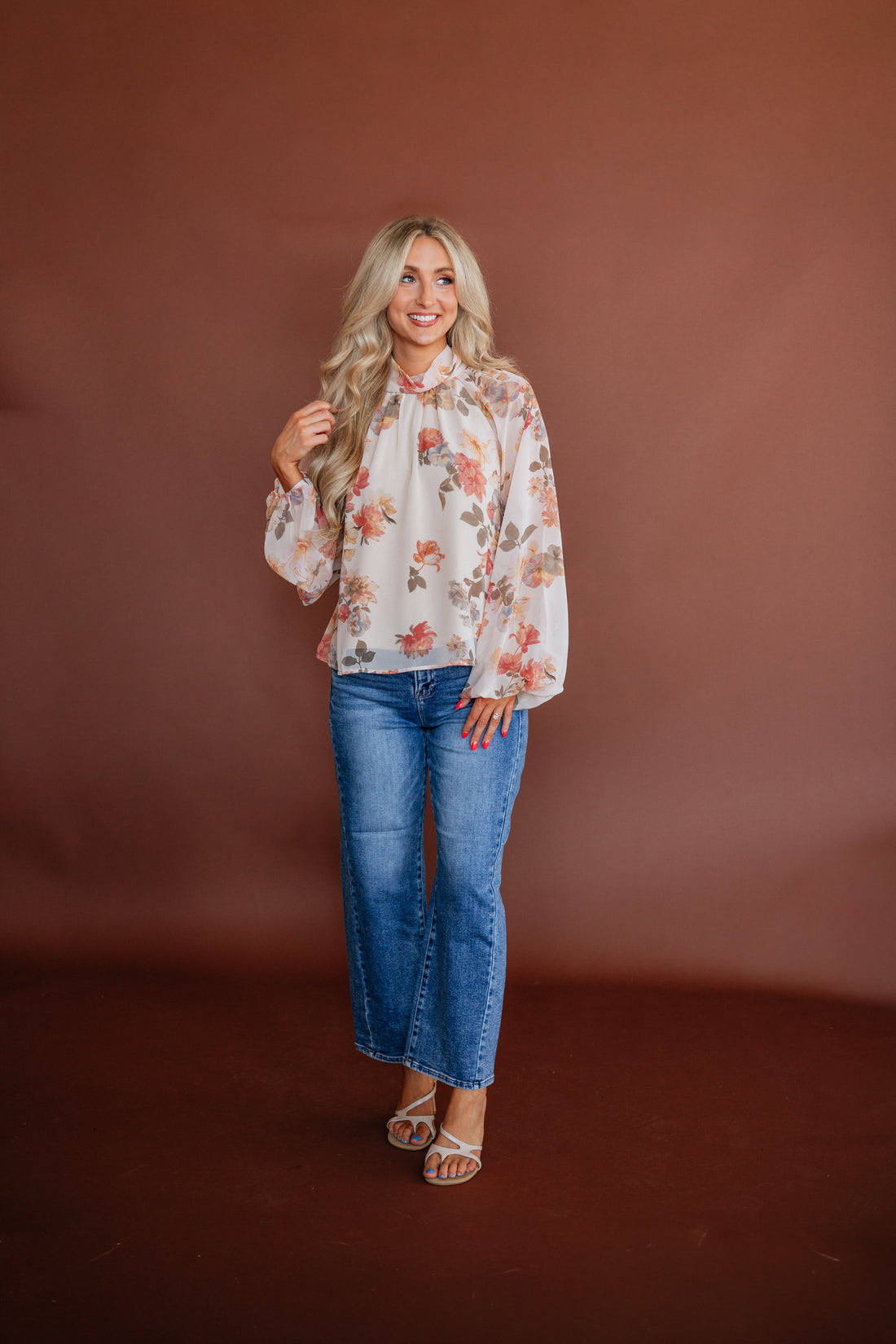 Kynda Floral Blouse