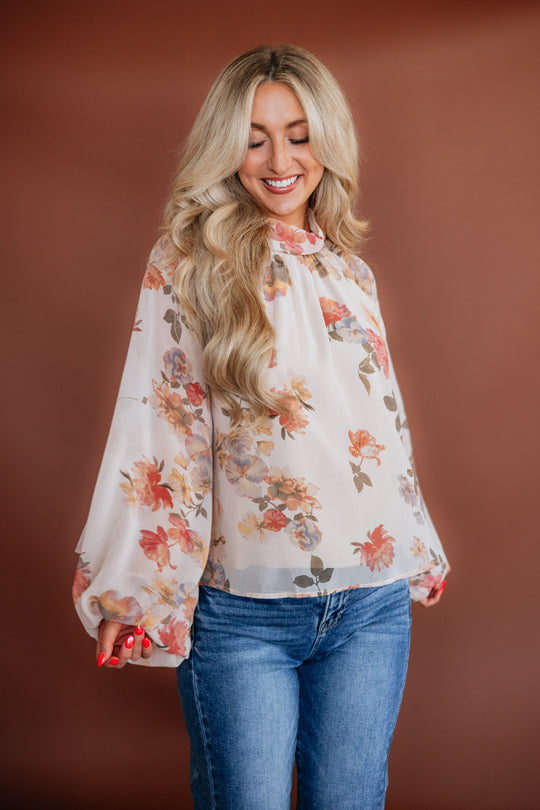 Kynda Floral Blouse
