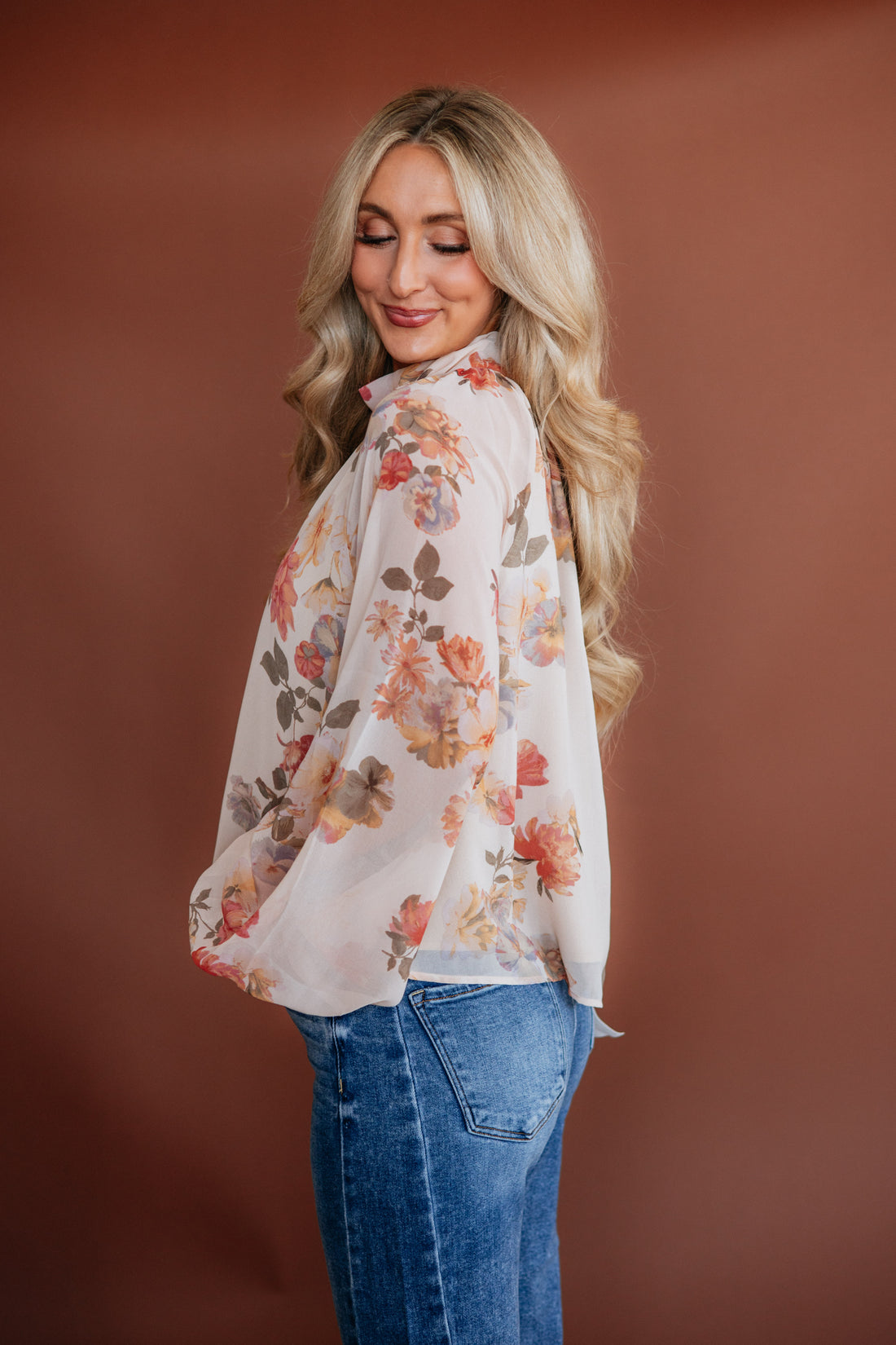 Kynda Floral Blouse