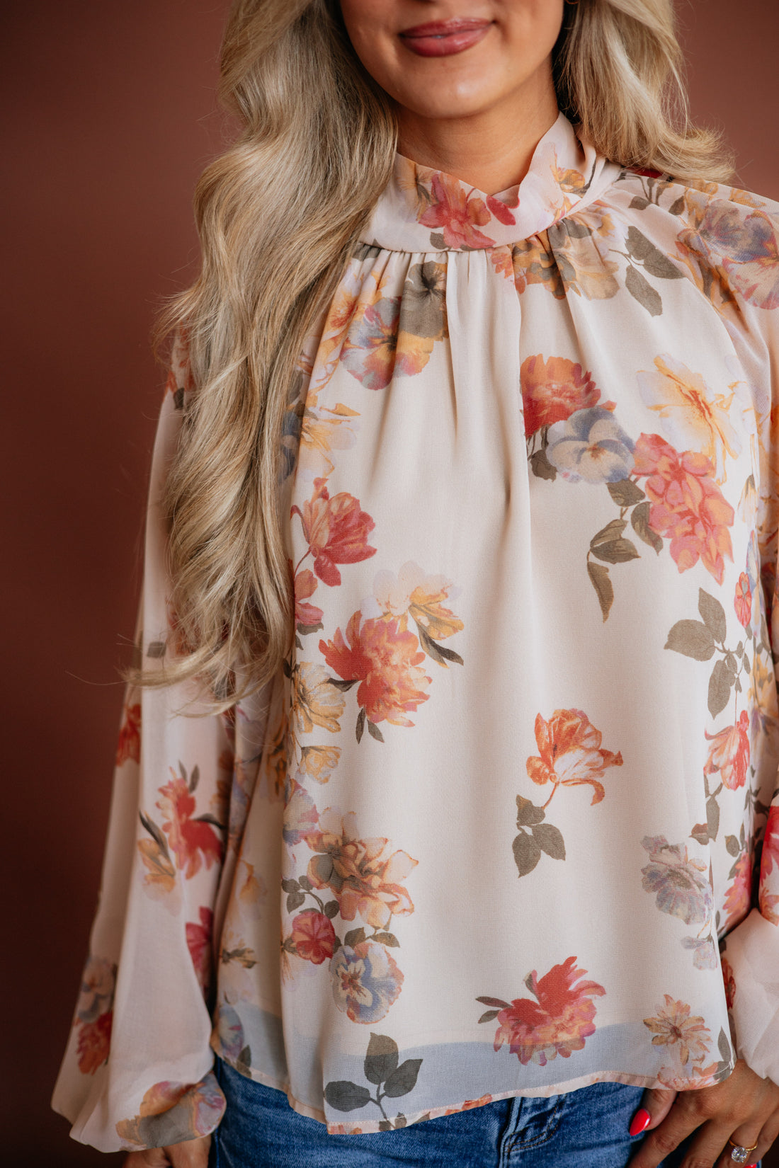 Kynda Floral Blouse