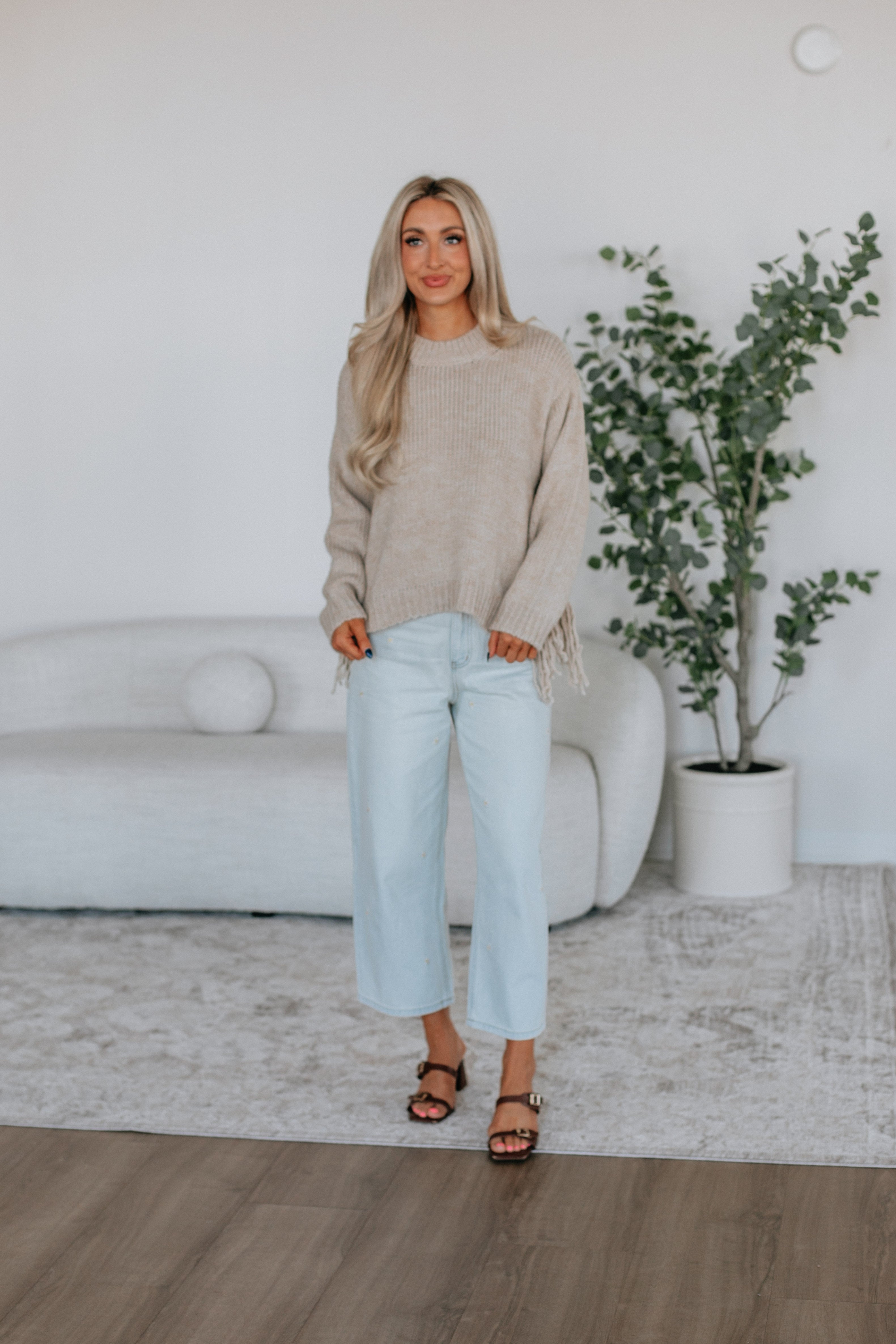 Norrie Fringe Sweater