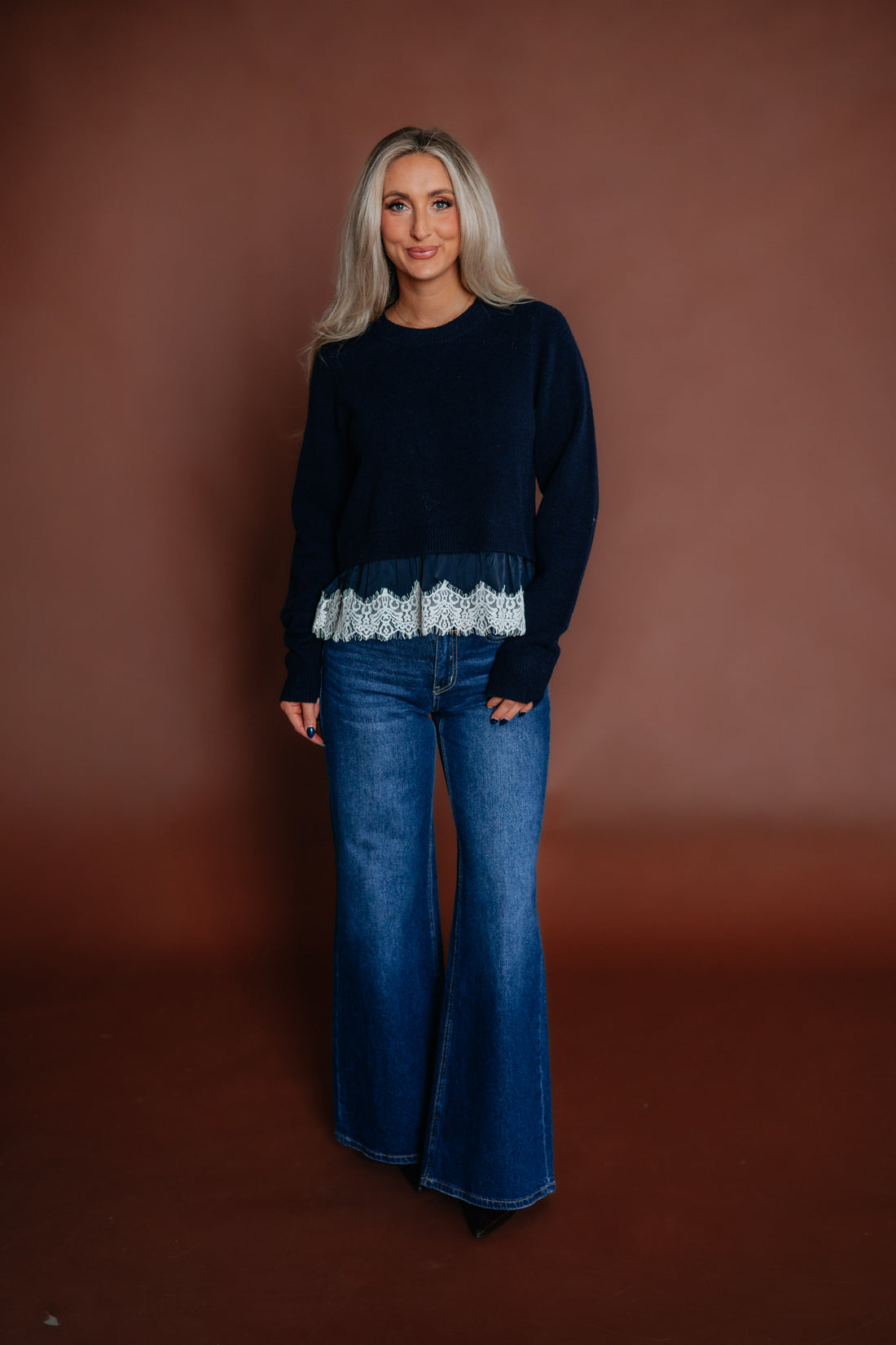 Damia Contrast Sweater
