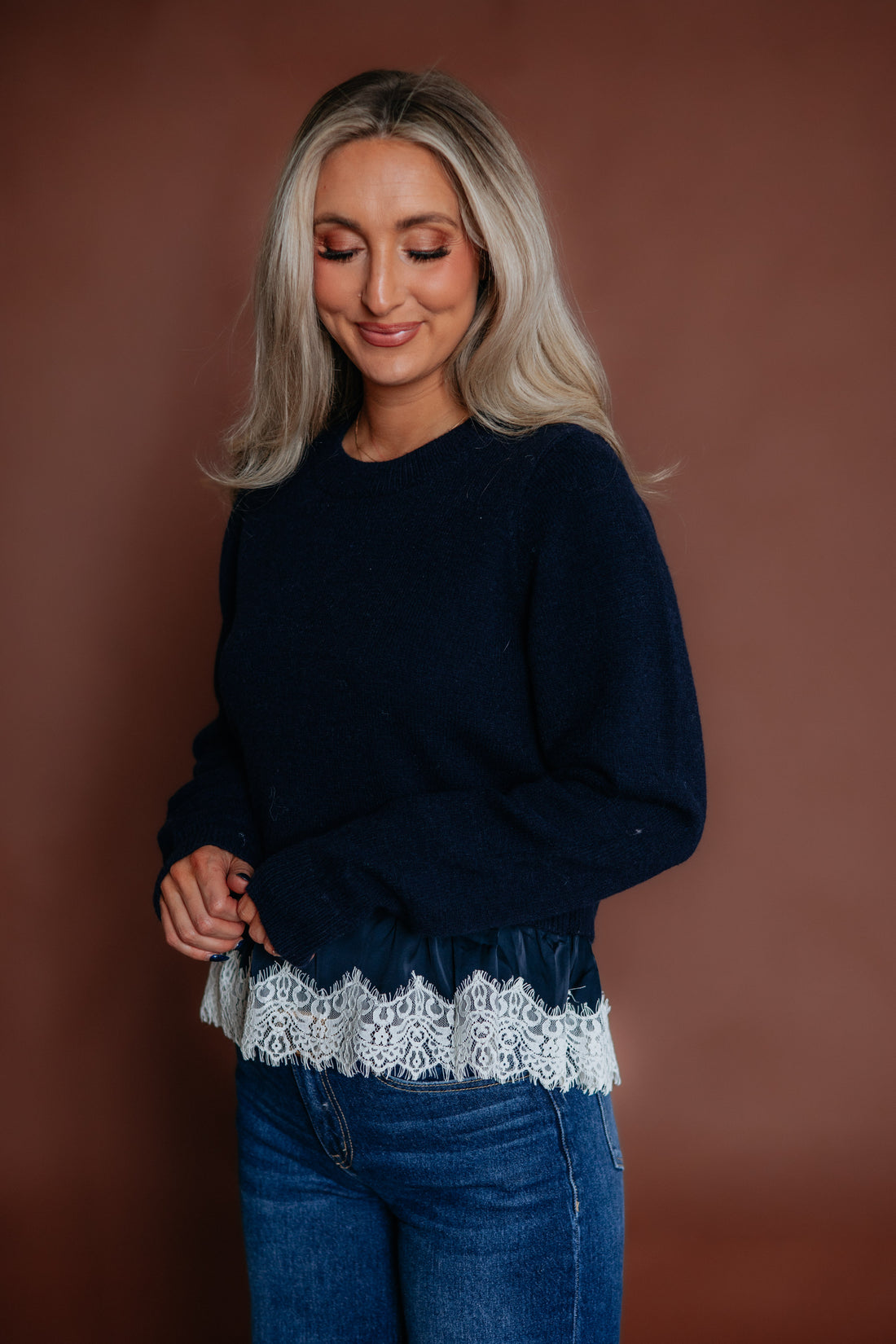 Damia Contrast Sweater