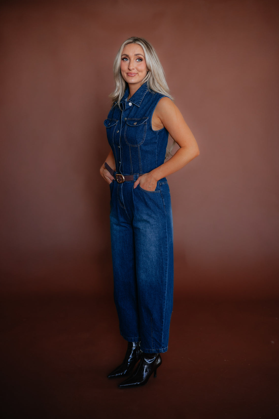 Taryn Denim Jumpsuit