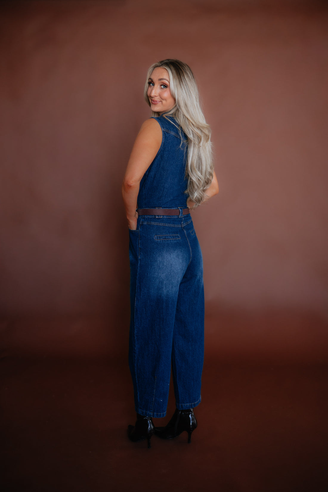 Taryn Denim Jumpsuit