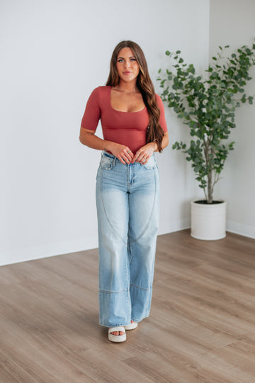 Spader Basic Top - Sienna