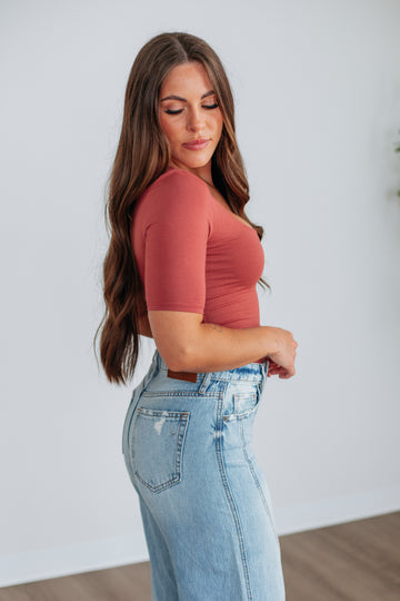 Spader Basic Top - Sienna