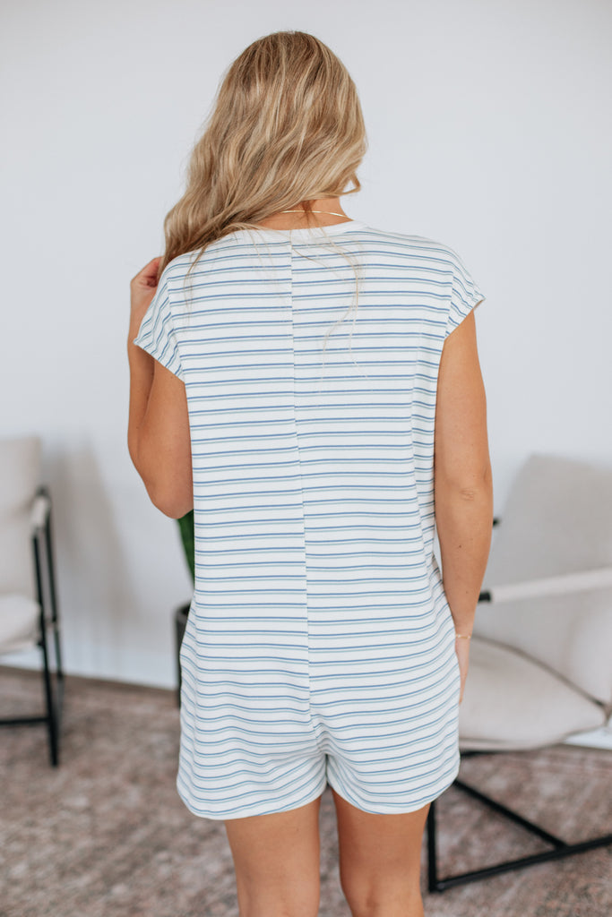 Camira Striped Romper