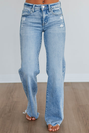 Adelyn Risen Jeans - Light Wash