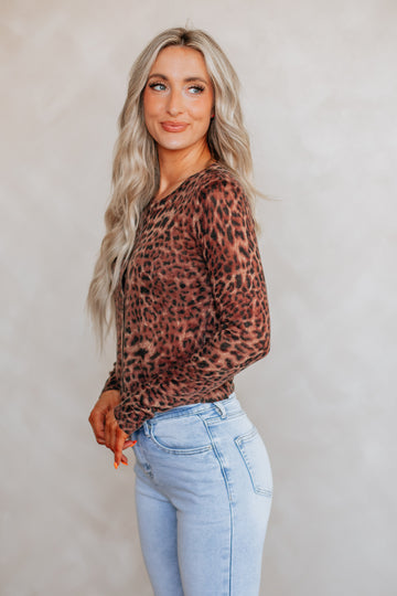 Crista Leopard Top