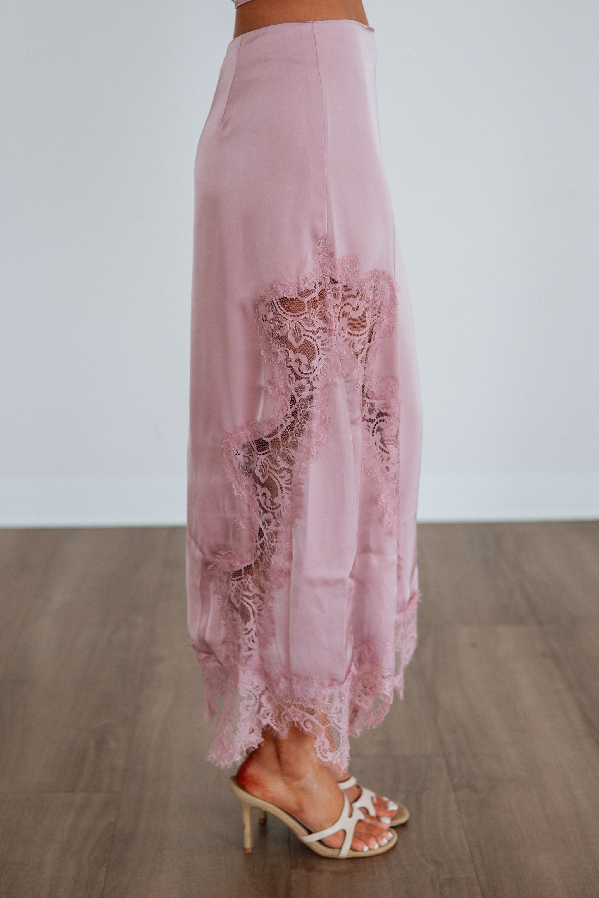 Lizabeth Satin Skirt