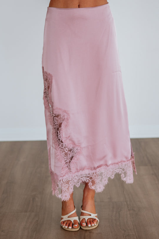 Lizabeth Satin Skirt