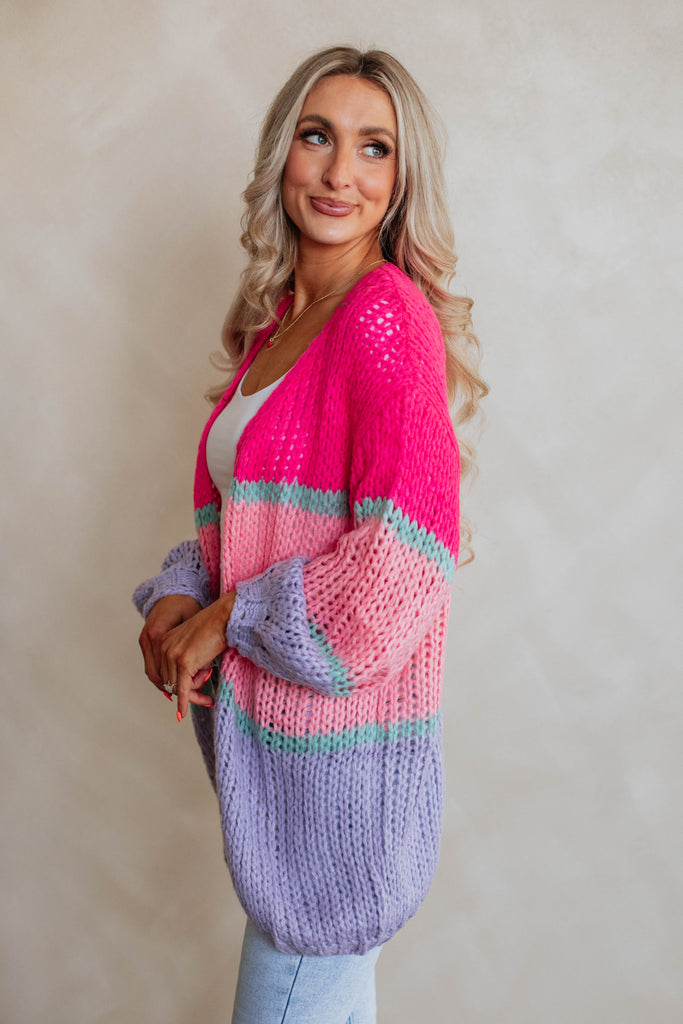 Zaiden Colorblock Cardigan – Wild Oak Boutique