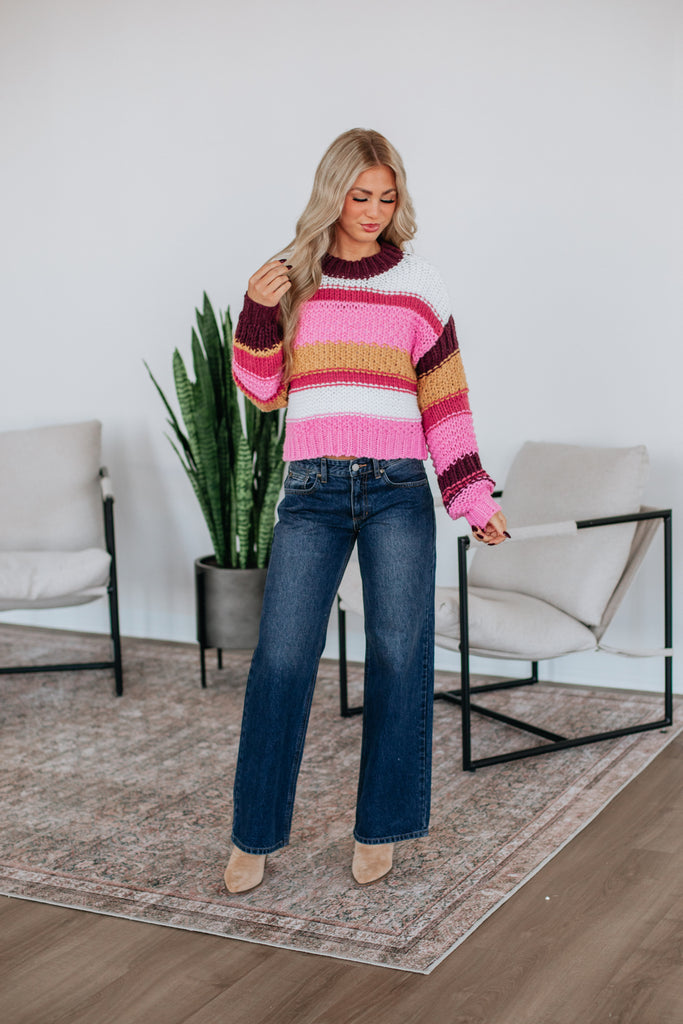 Arica Striped Sweater