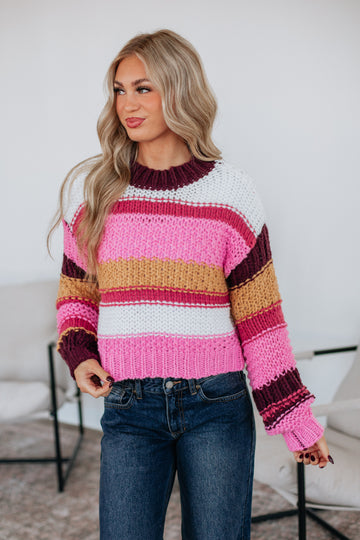 Arica Striped Sweater