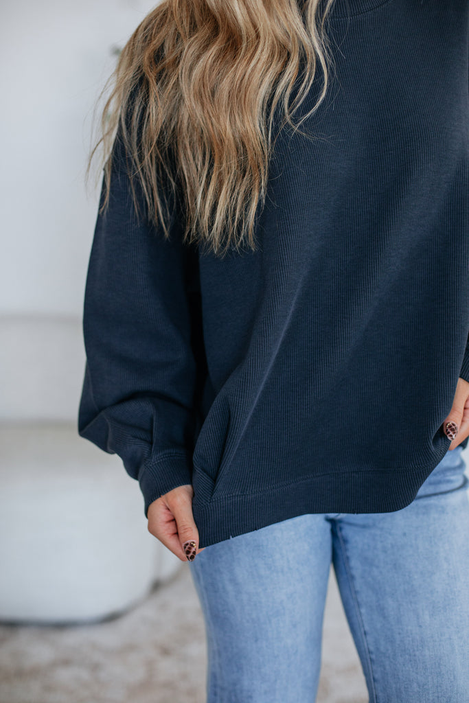 ワンピース AEHRR Draping Big Pocket Crewneck OP Boss Mist Oversize Sweater - ARK/8 x Elden Ring | ARK/8