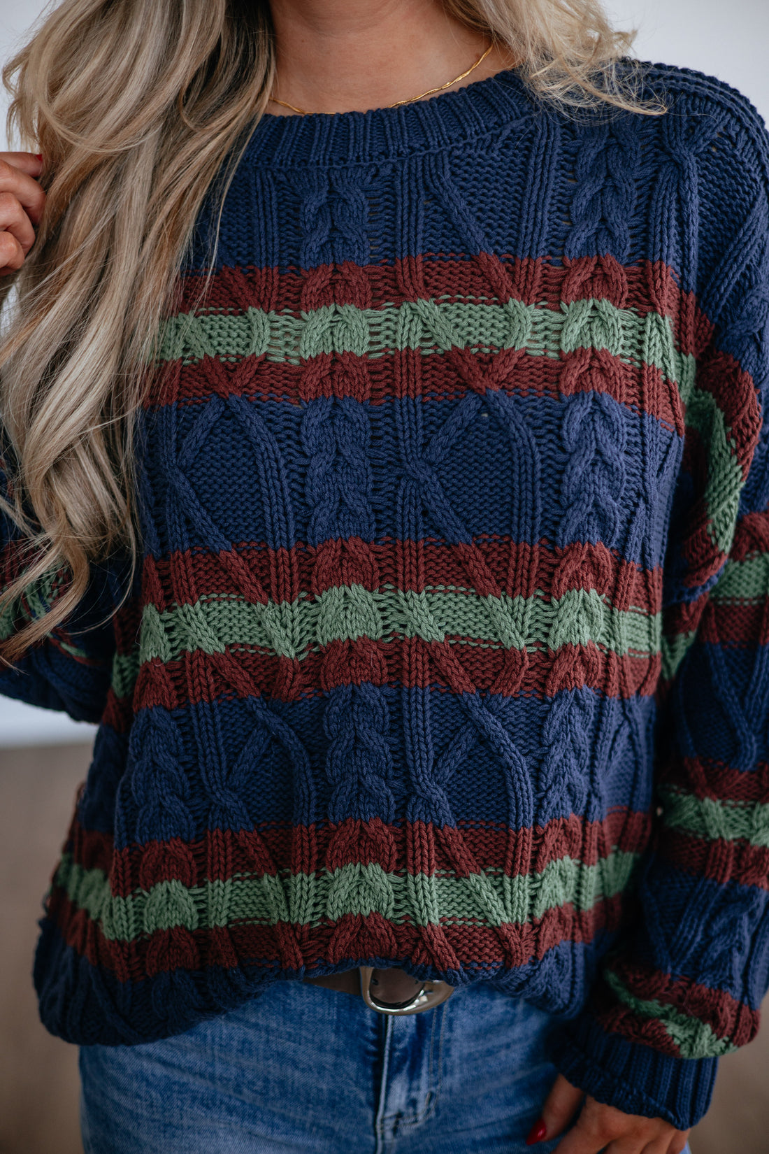 Bryony Cable Knit Sweater