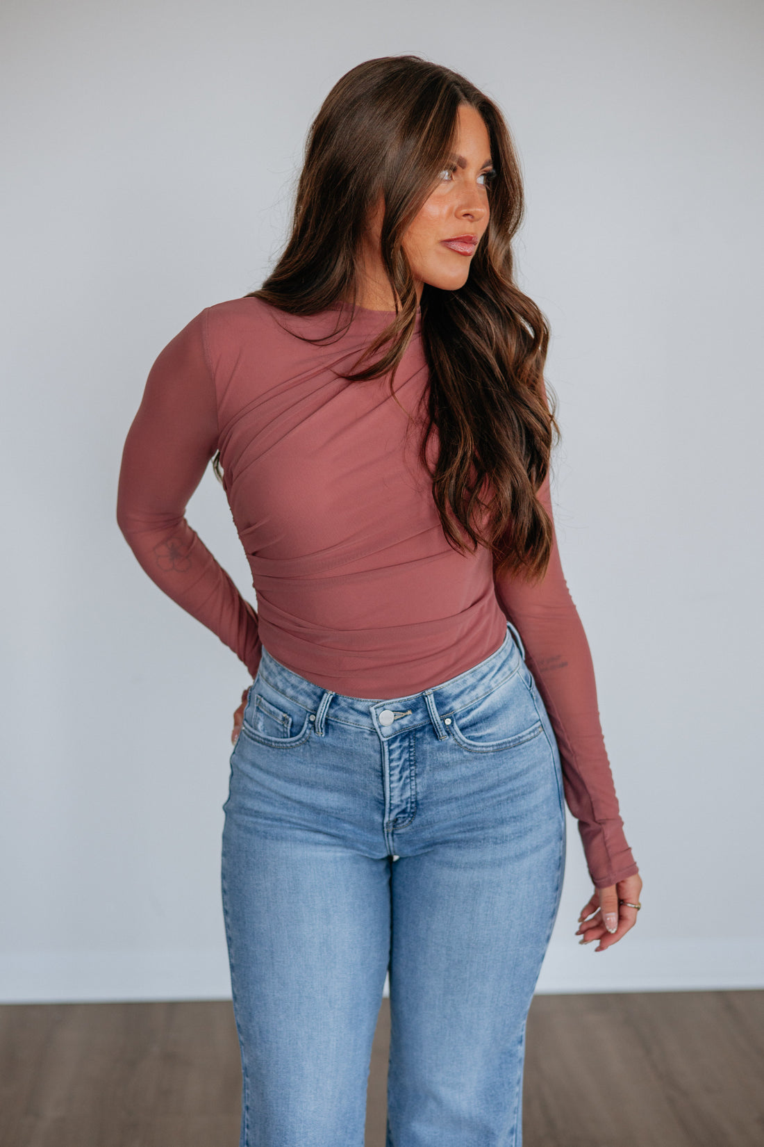 Geneva Ruched Bodysuit