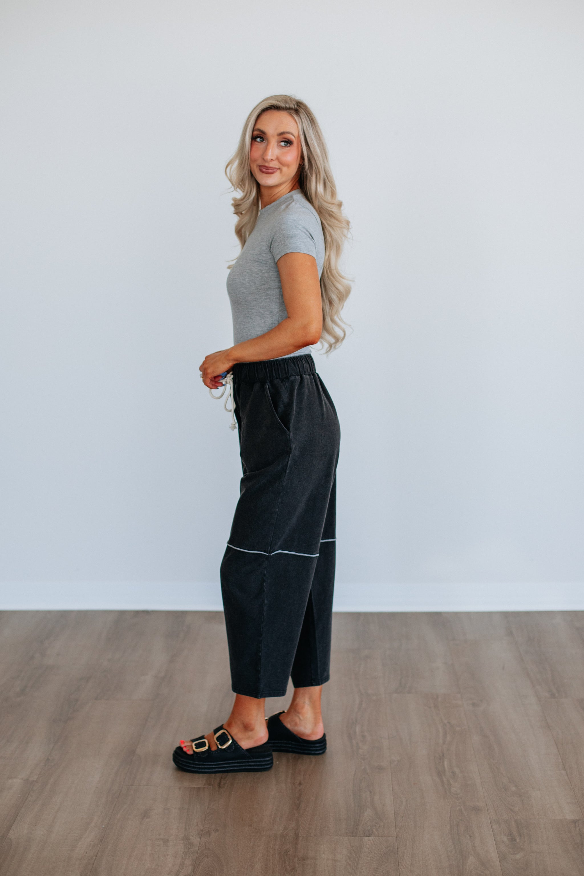 Making Things Right Pants - Vintage Black