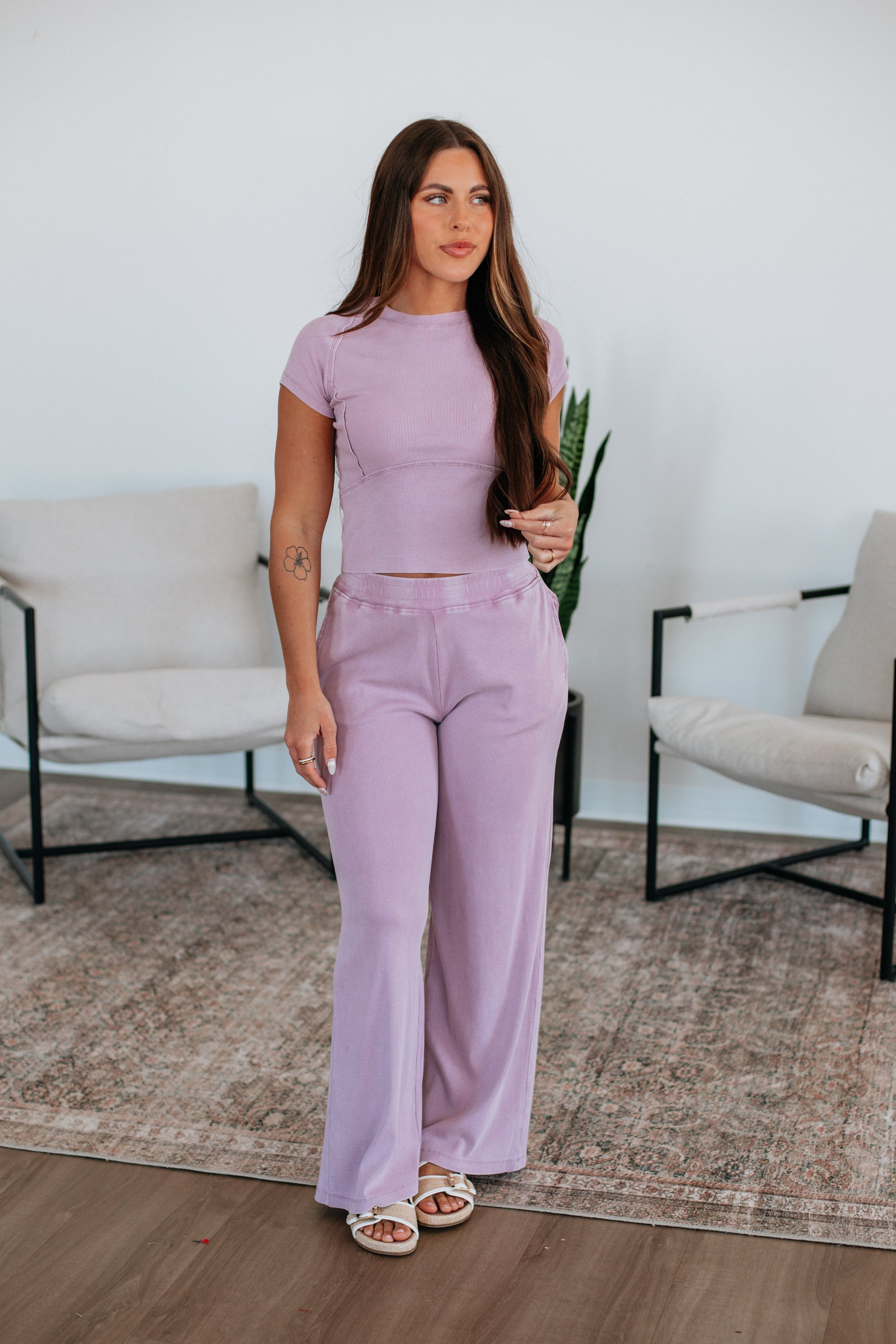 Brilee Two-Piece Set - Amethyst