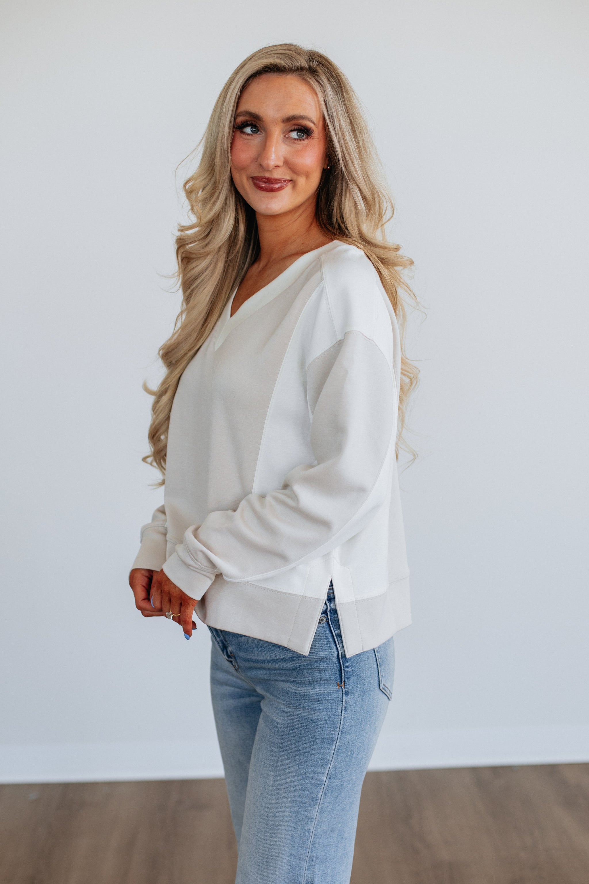 Trayce Colorblock Pullover