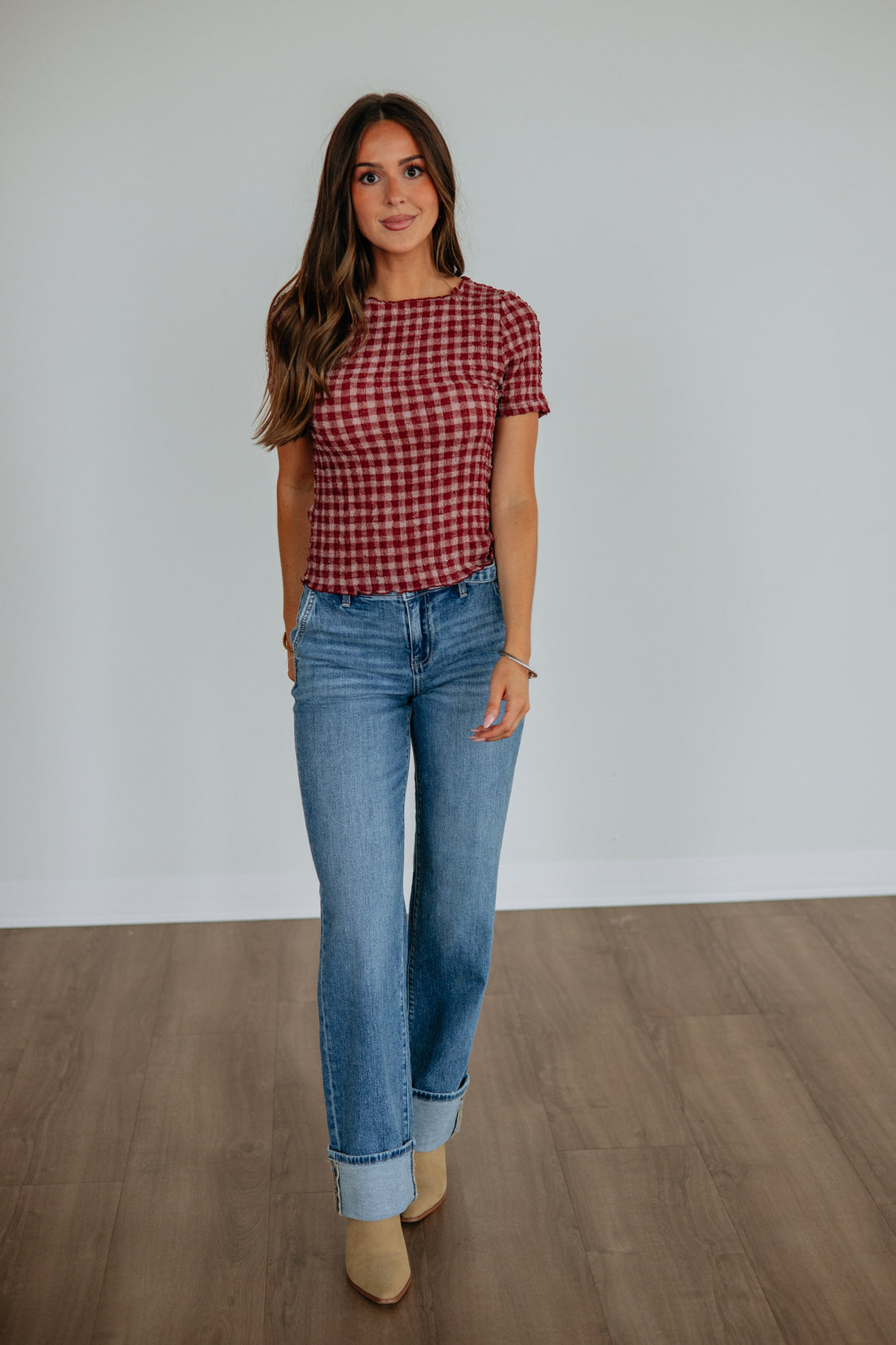 Marlei Gingham Top