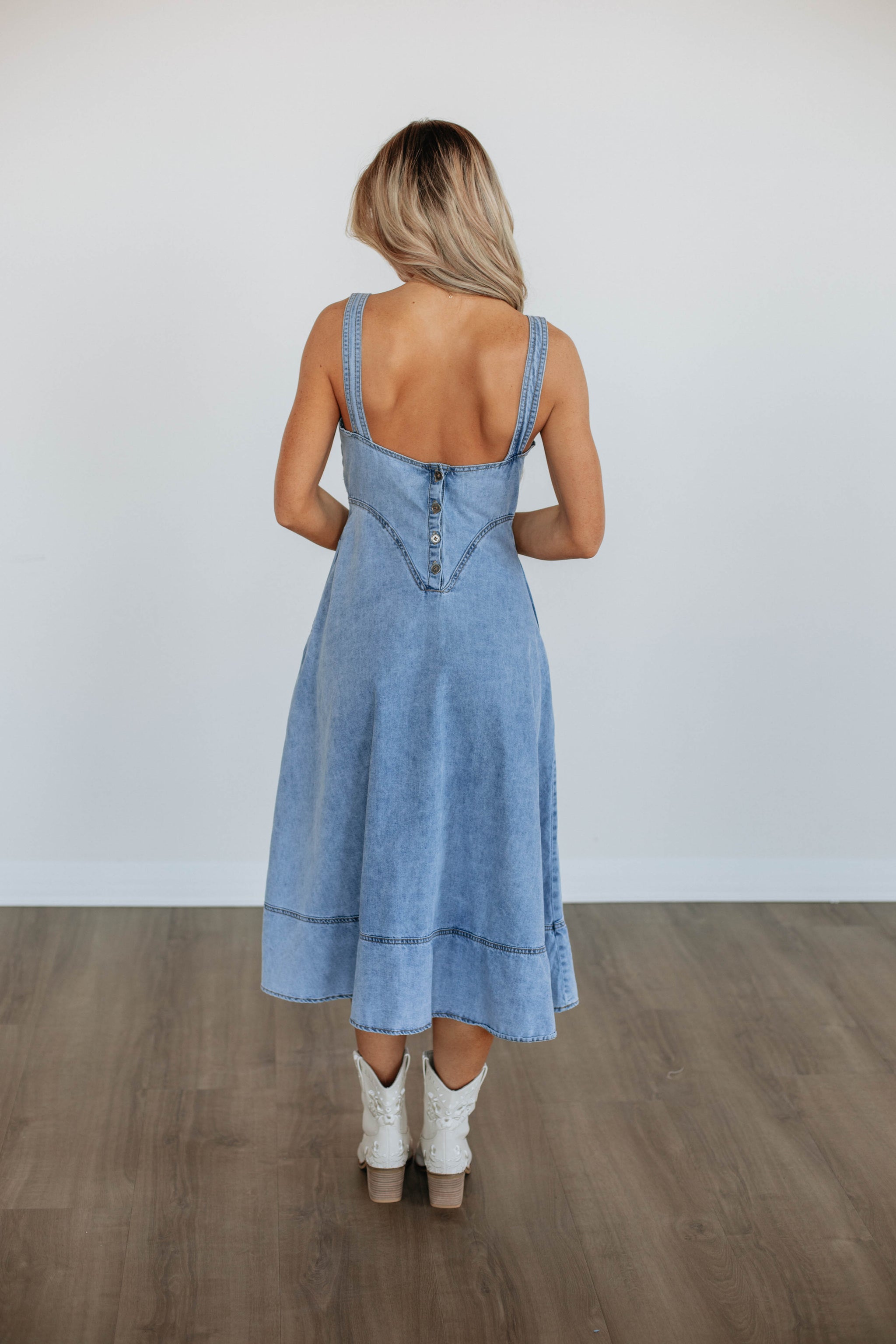 Thya Denim Dress
