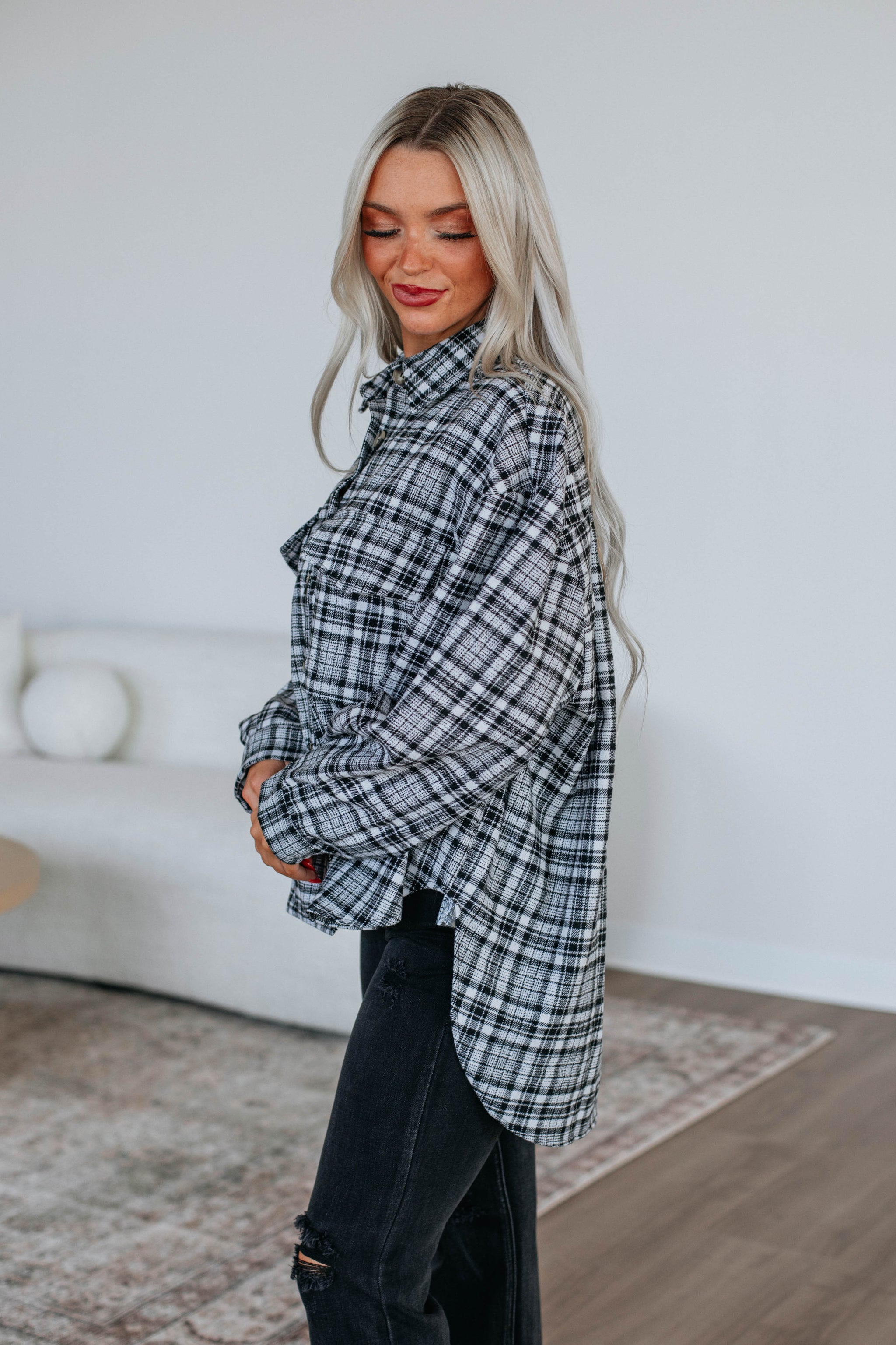 Tommie Flannel Top