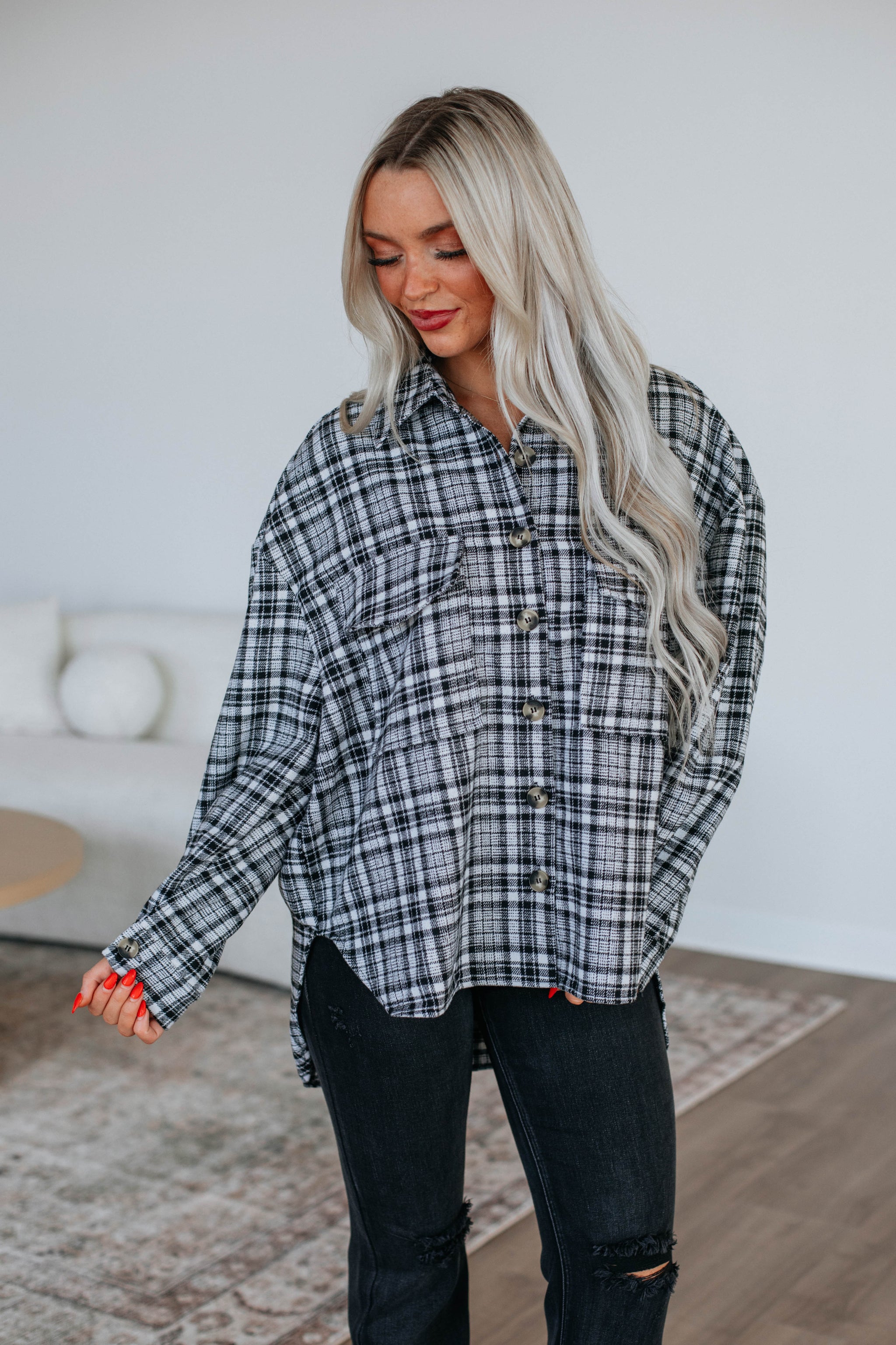 Tommie Flannel Top