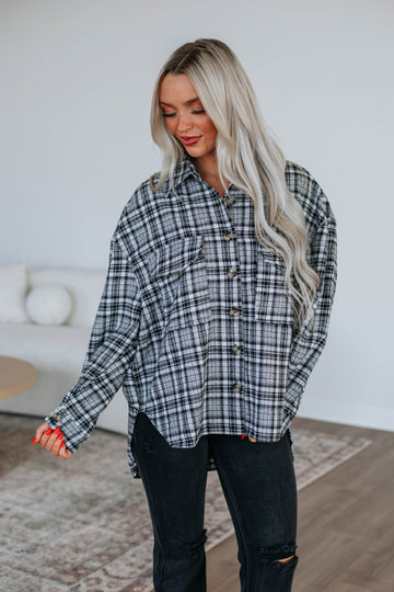 Tommie Flannel Top