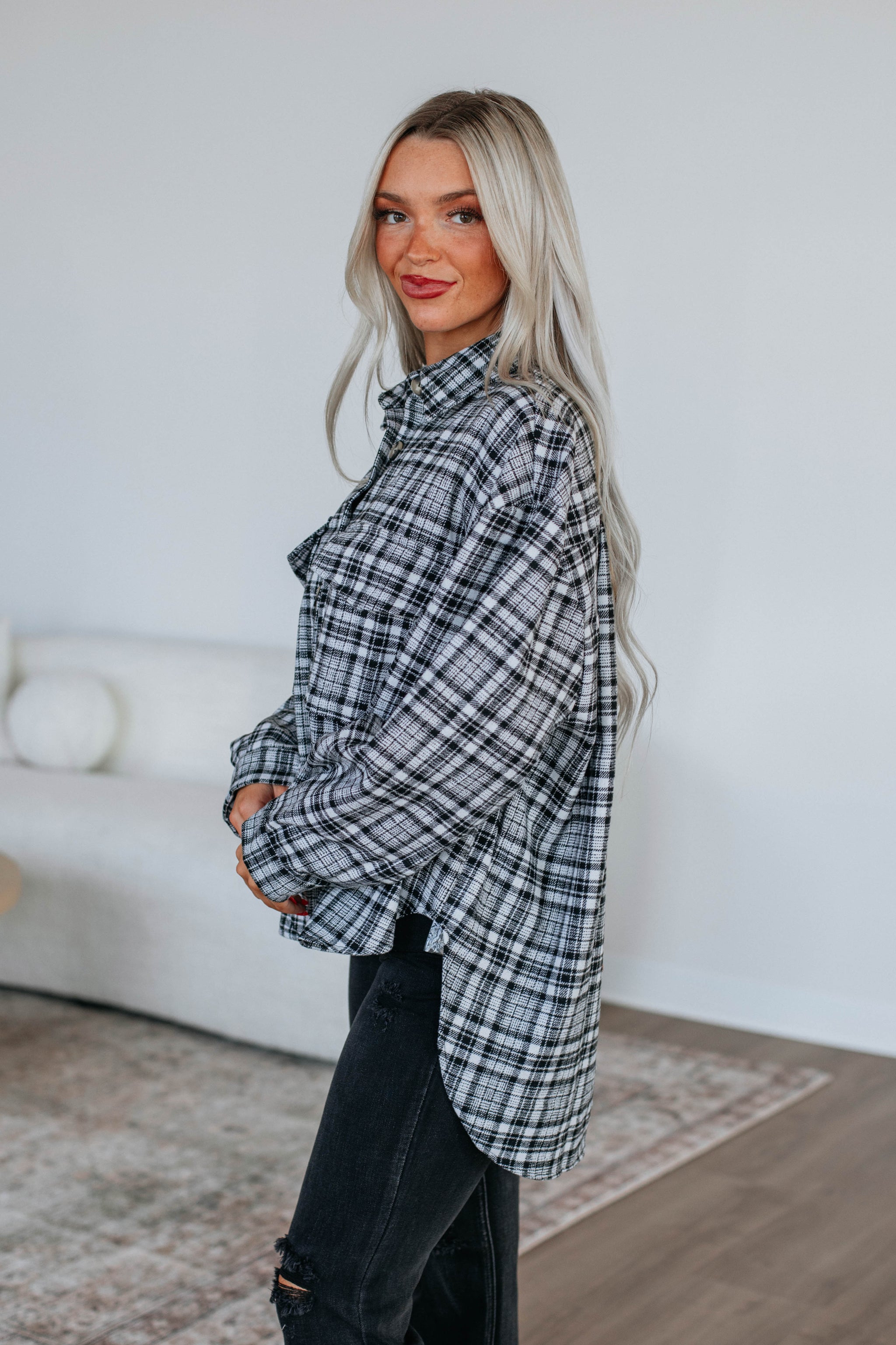 Tommie Flannel Top