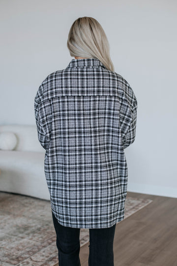 Tommie Flannel Top
