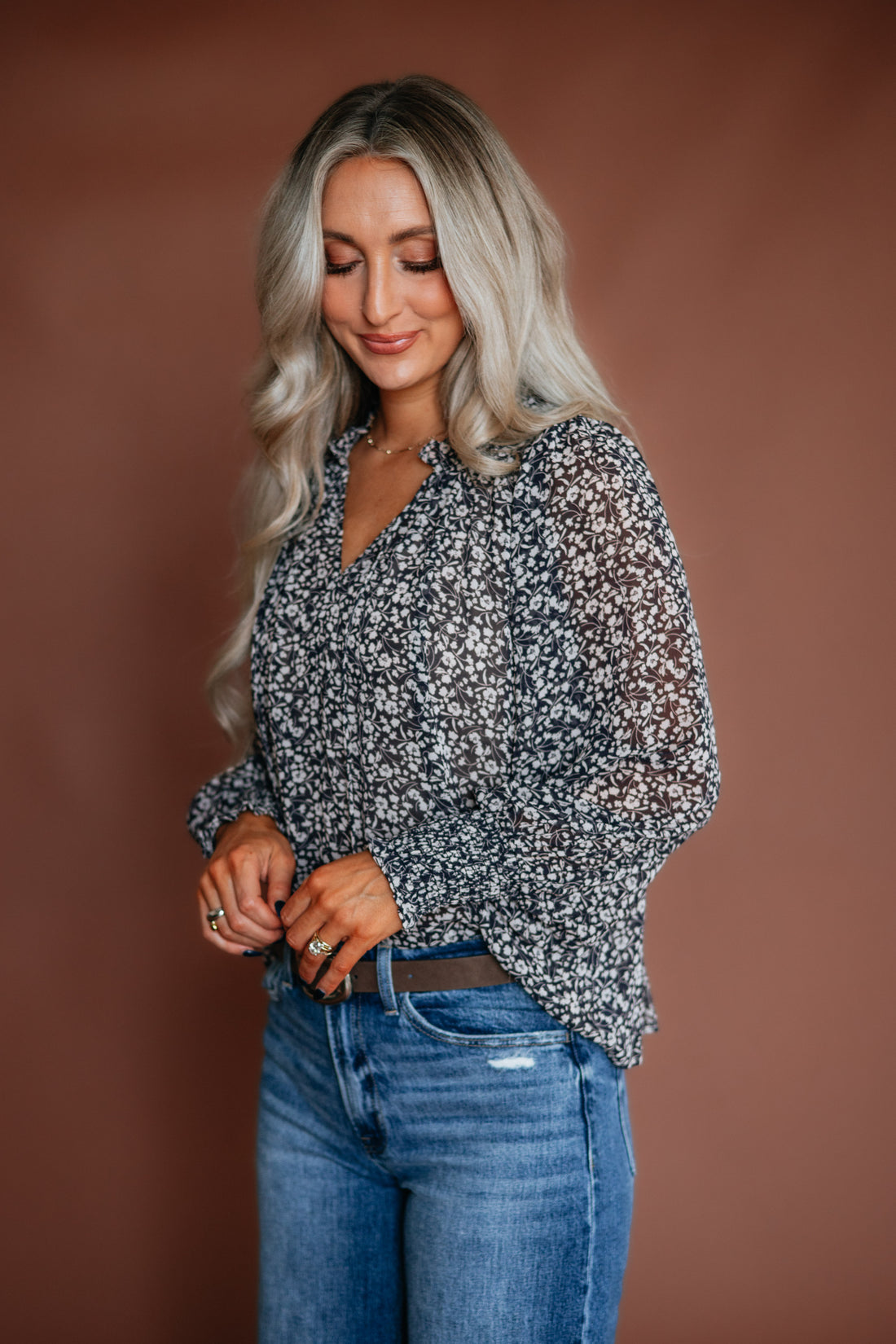Aminah Floral Top