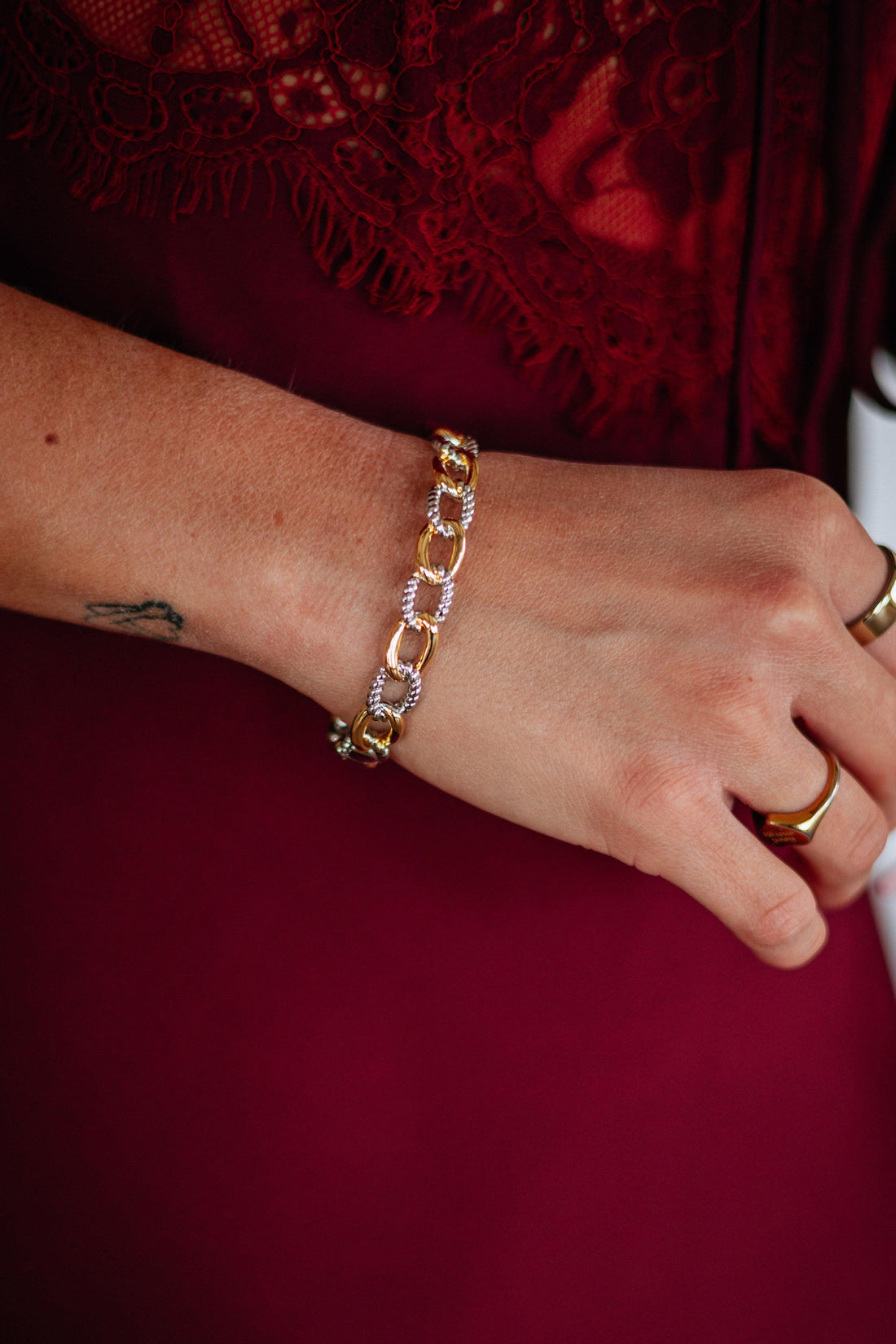 Seine Two-Tone Bracelet