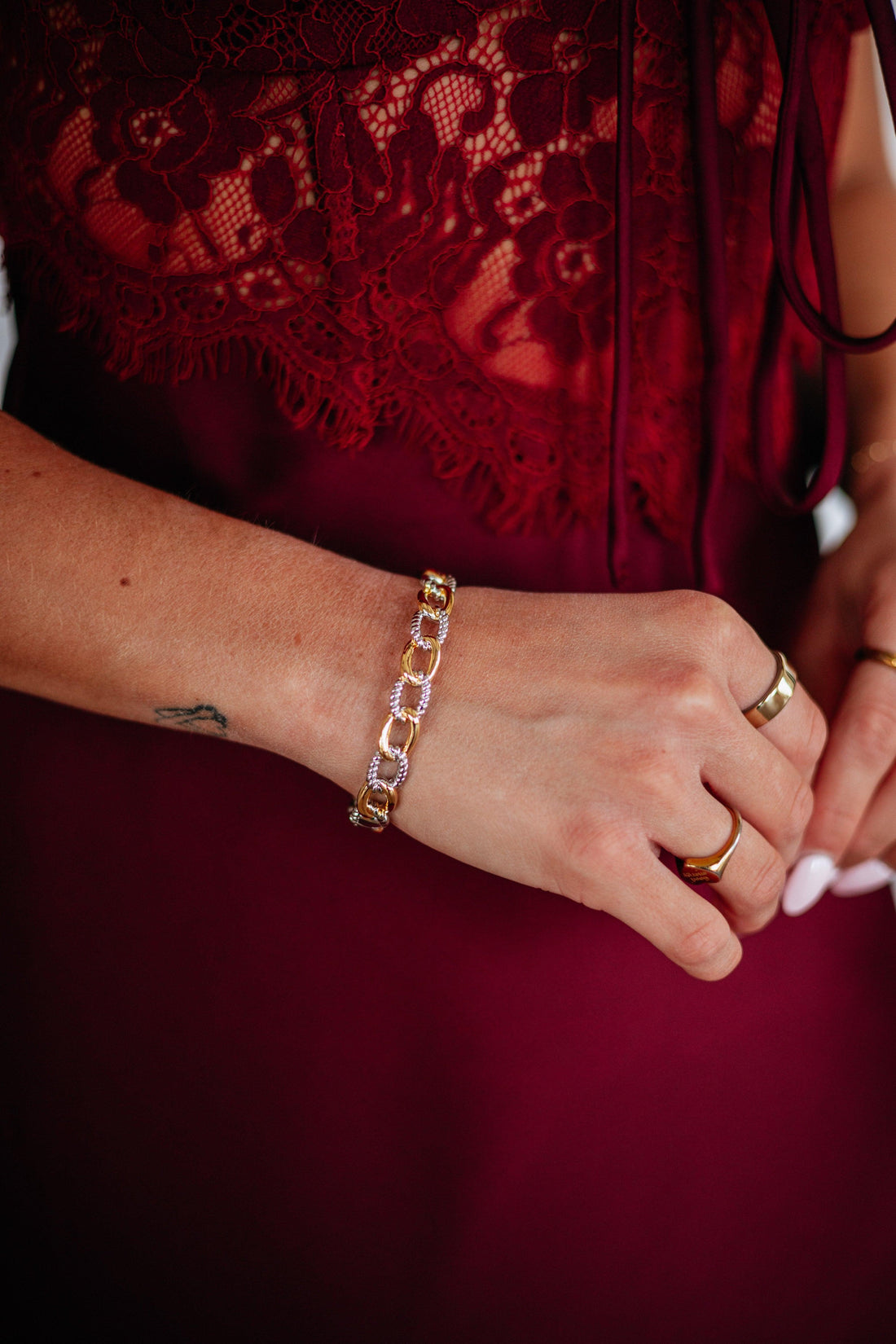 Seine Two-Tone Bracelet