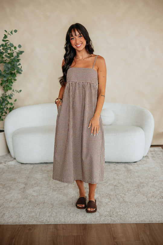 Audi Gingham Dress
