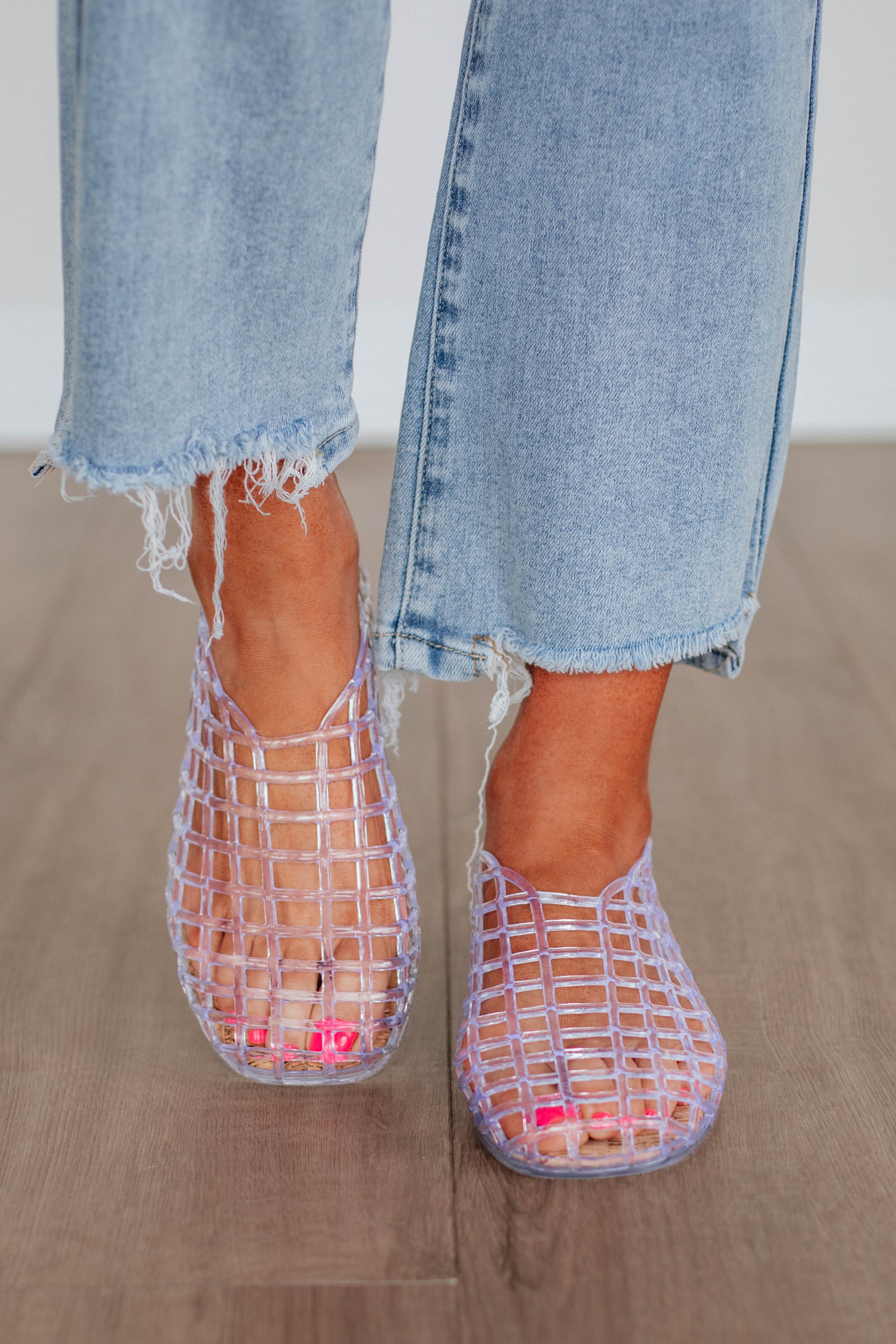 Totally Jelly Flats - Clear