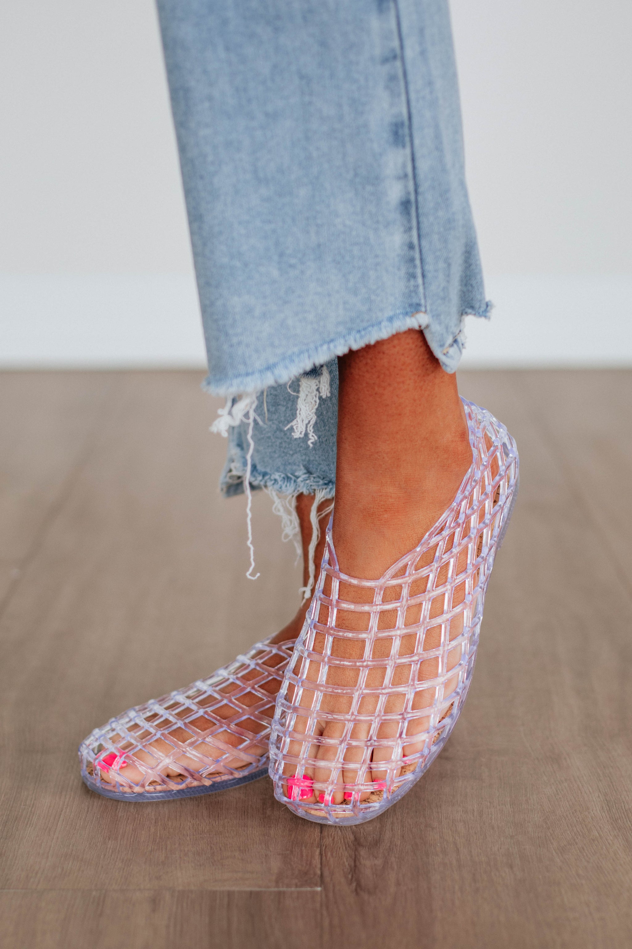 Totally Jelly Flats - Clear