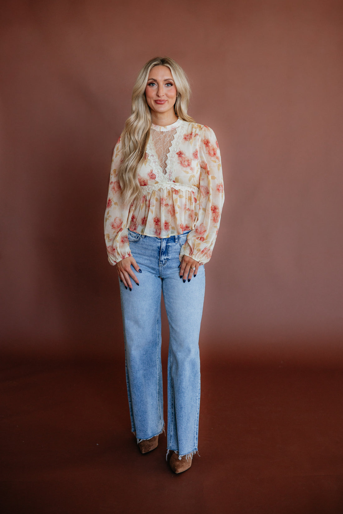 Katreace Floral Blouse