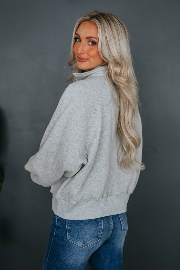 Tulley Pullover - Heather Grey