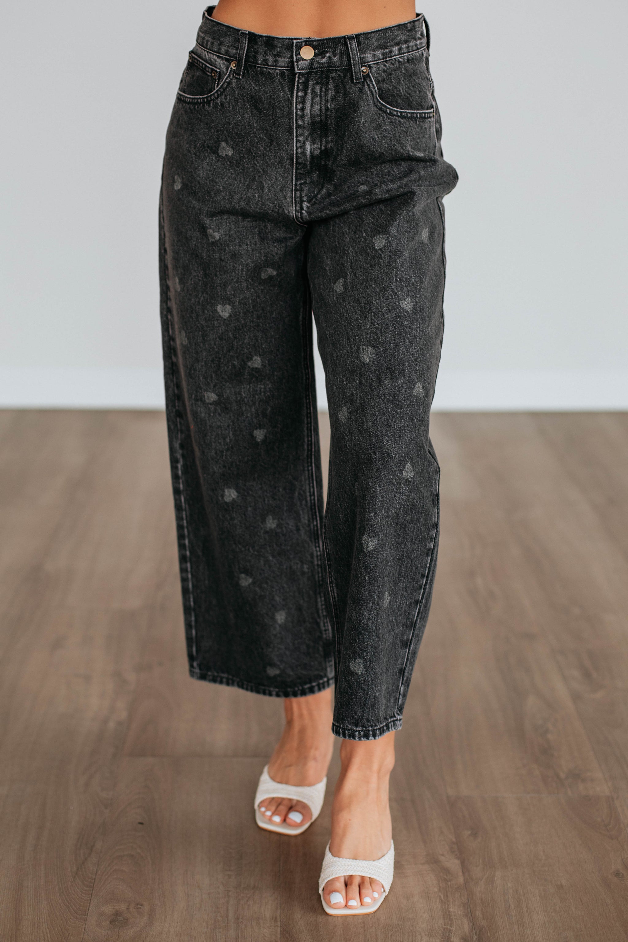 Until You're Mine Pants - Black Wash