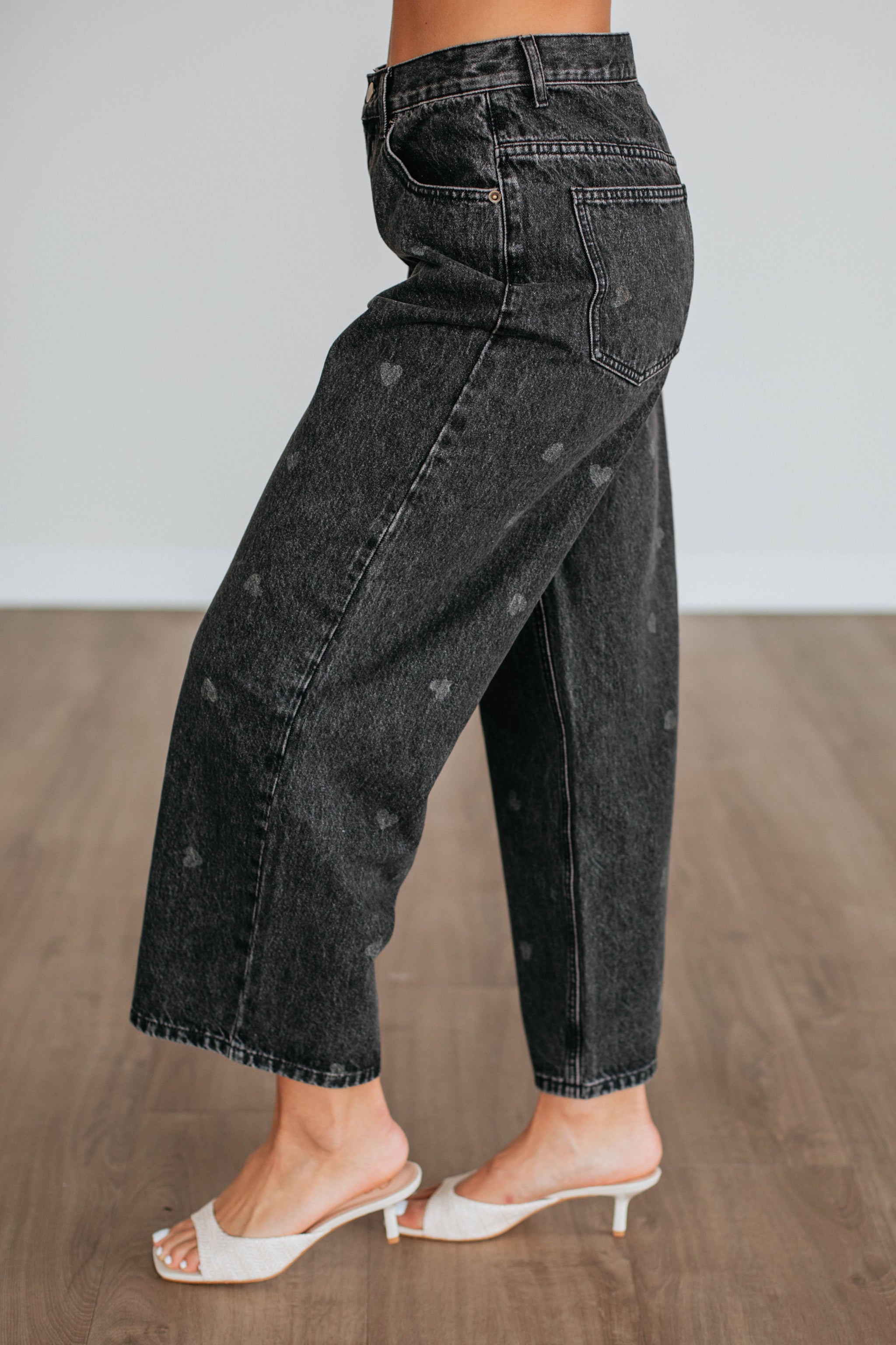 Until You're Mine Pants - Black Wash