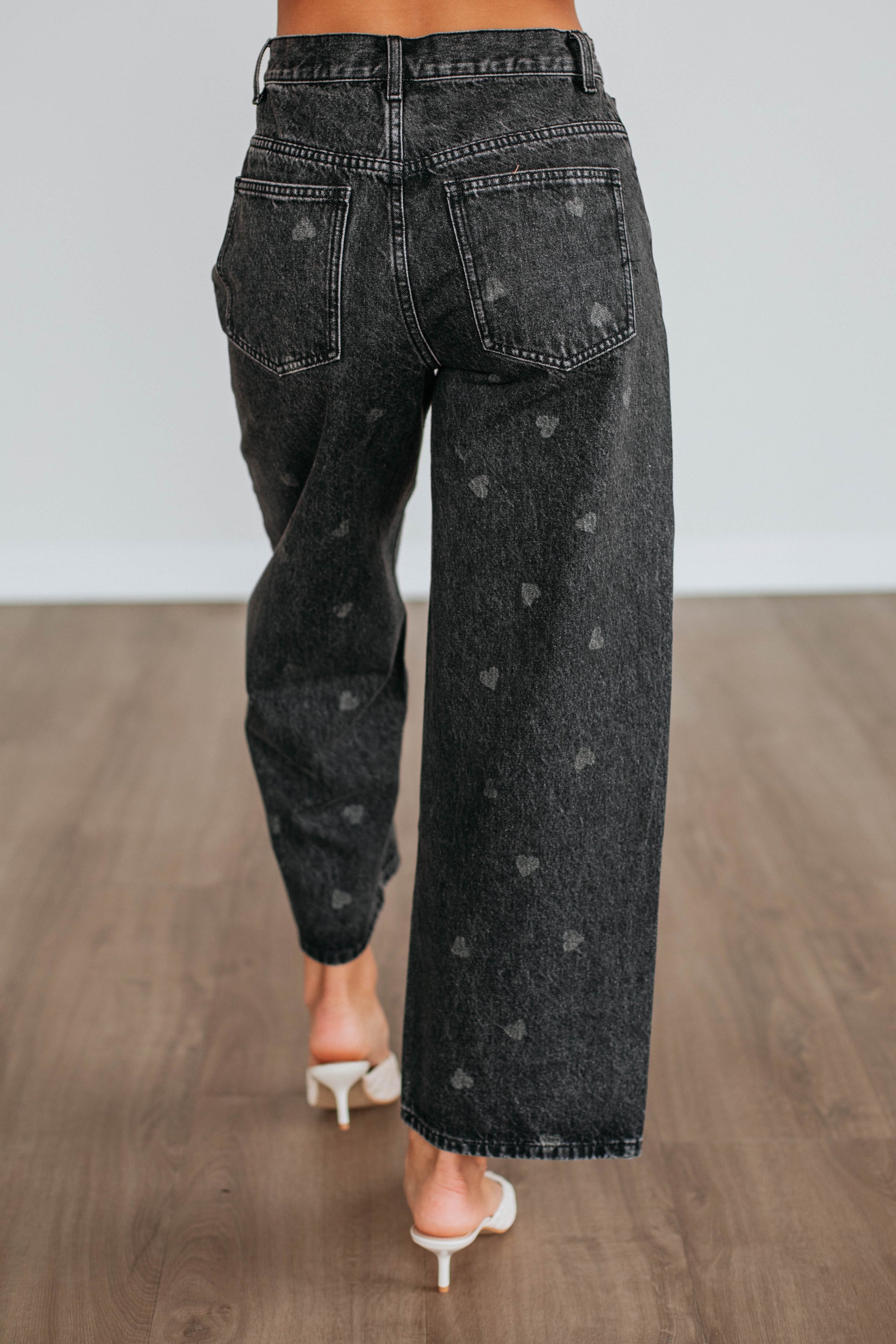 Until You're Mine Pants - Black Wash