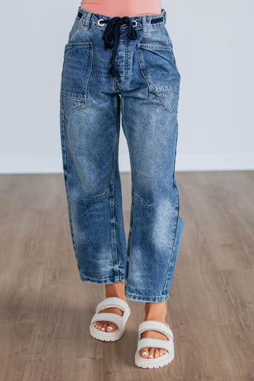 Vance Denim Pants  - Medium Wash
