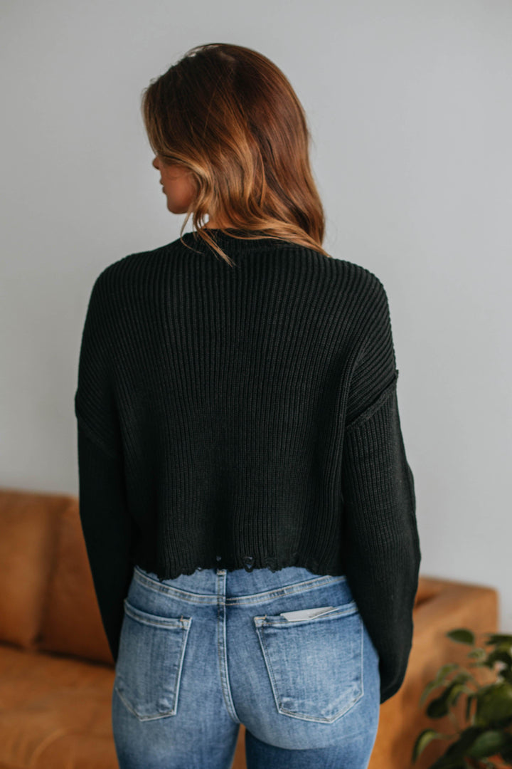 Vera Cropped Sweater
