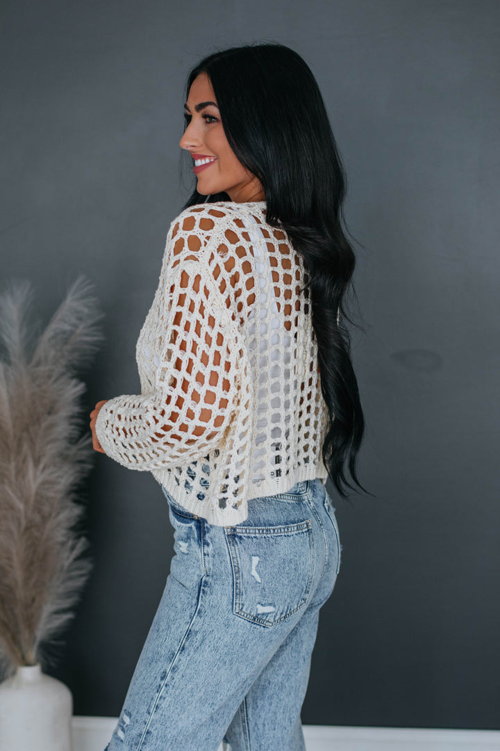 Verity Crochet Cardigan