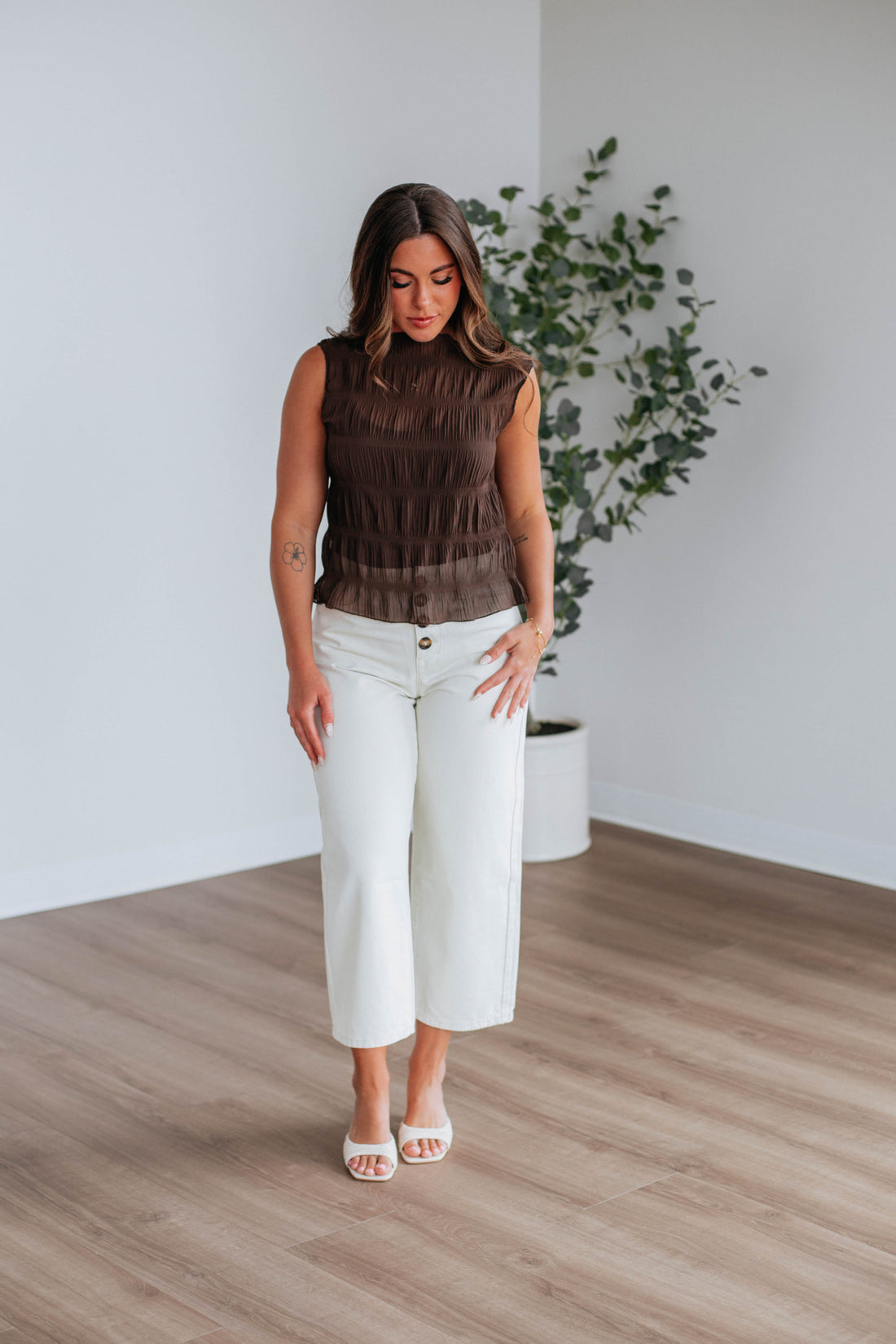 Violetta Top - Espresso