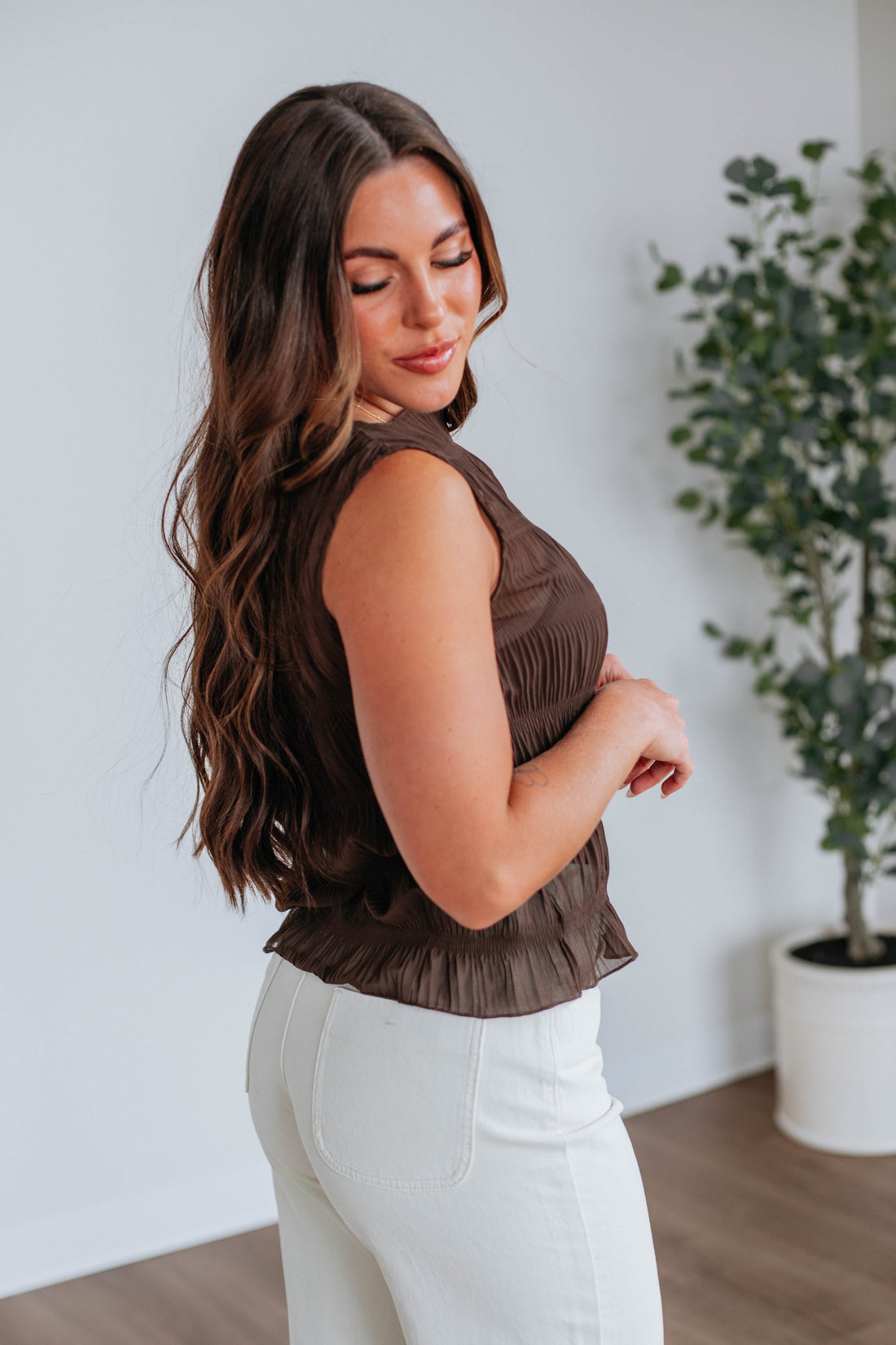Violetta Top - Espresso