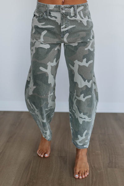 Razlyn KanCan Jeans - Camouflage – Wild Oak Boutique